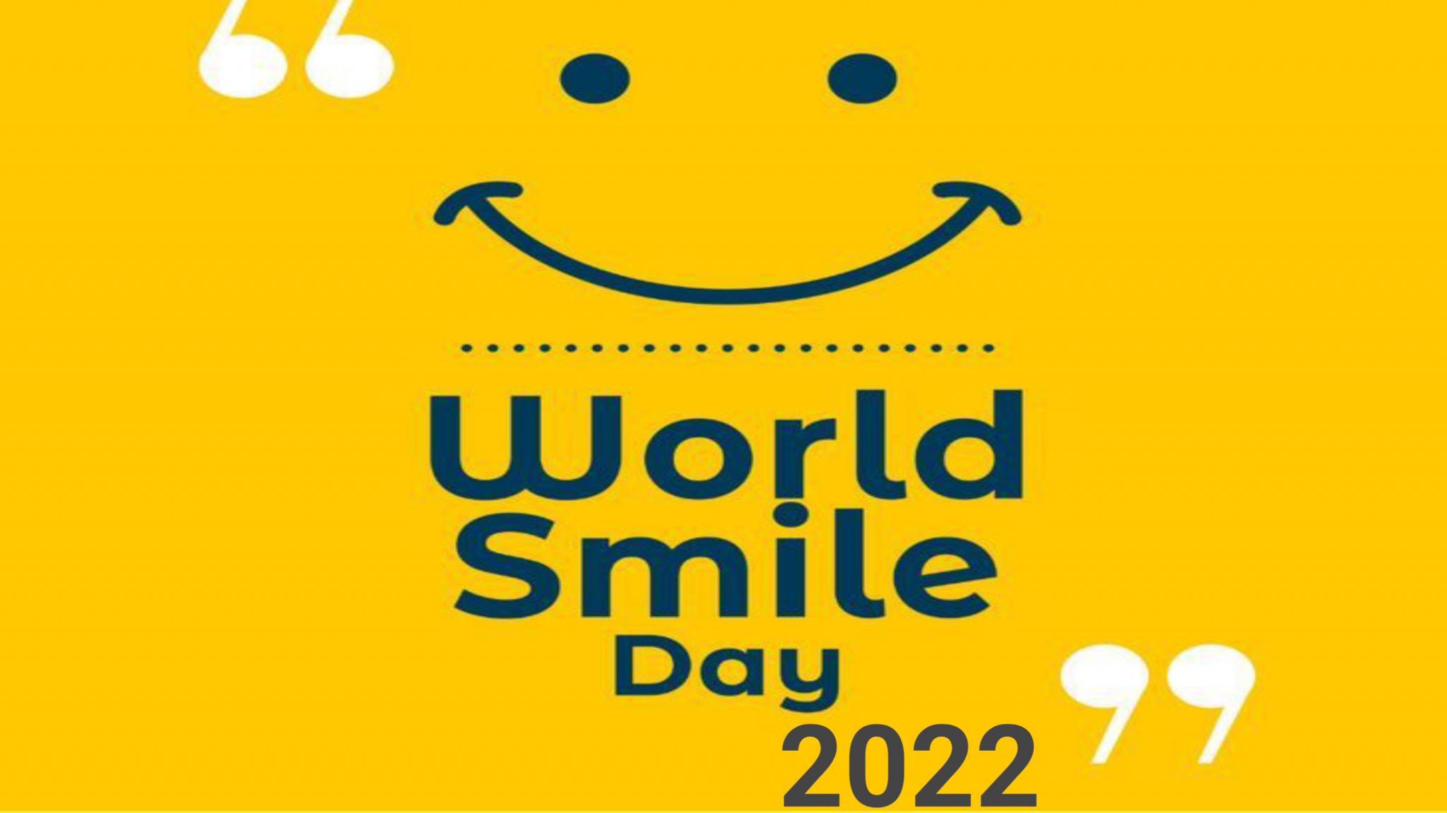 2022年世界微笑日：行情、主题和历史